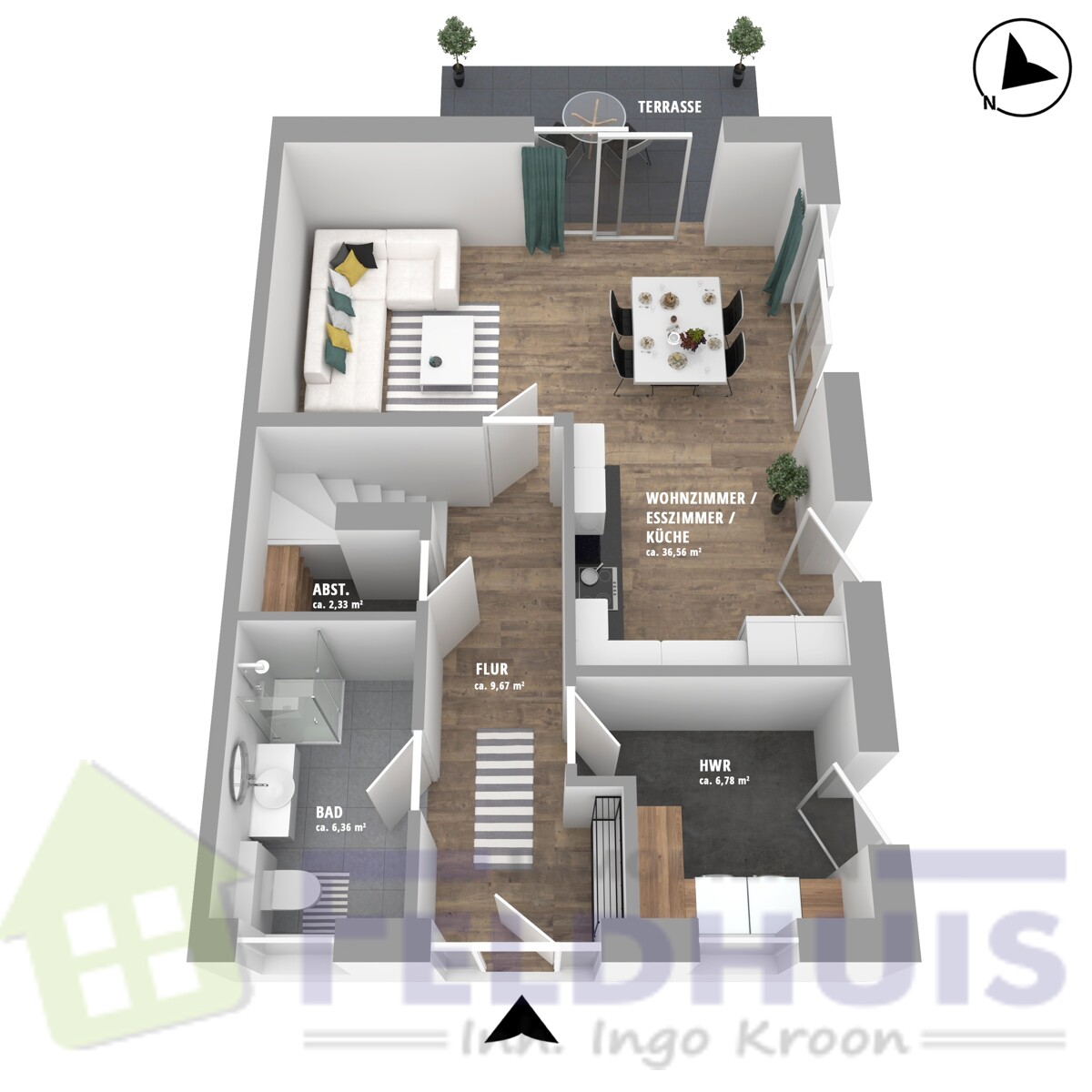 Grundriss Erdgeschoss