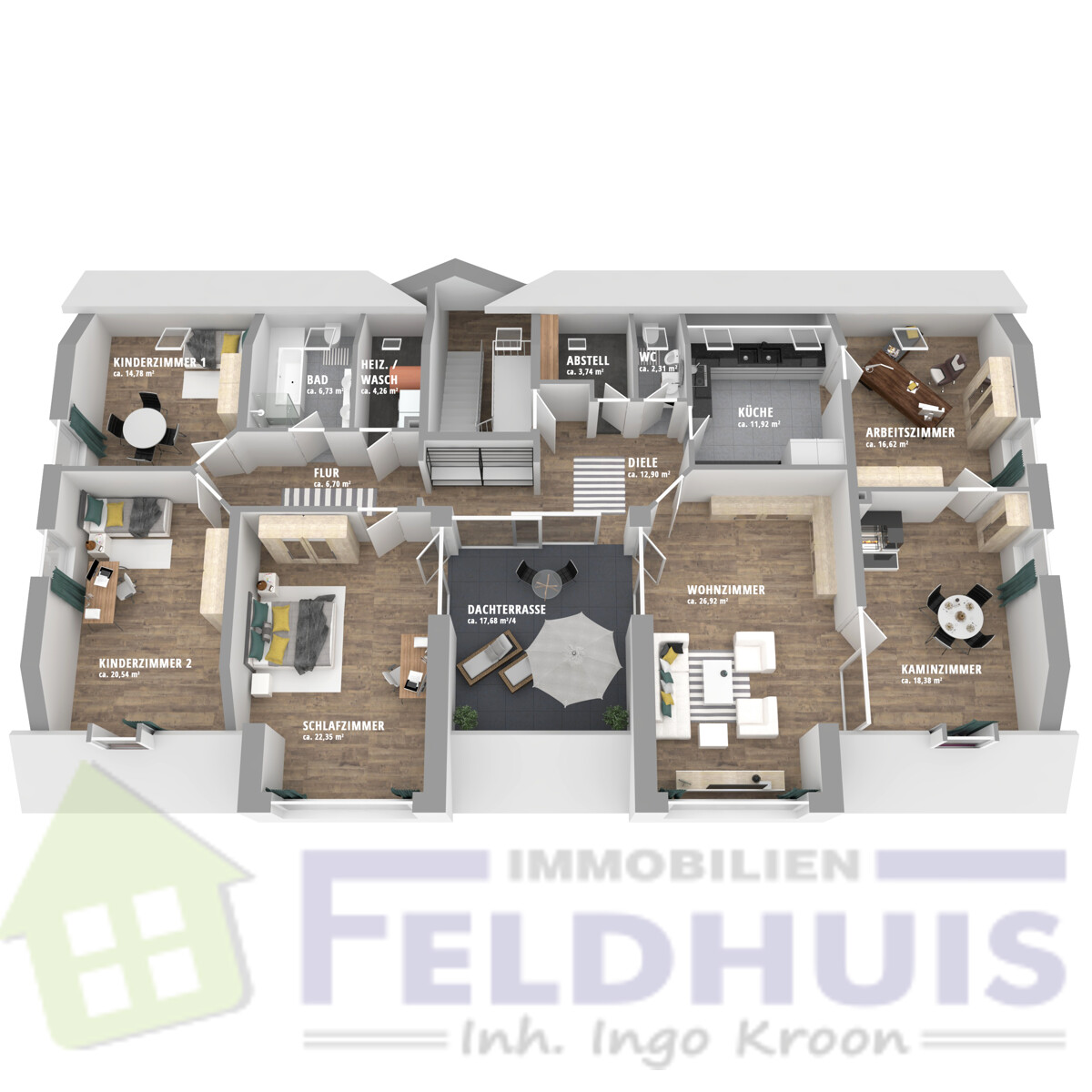 Grundriss Dachgeschoss