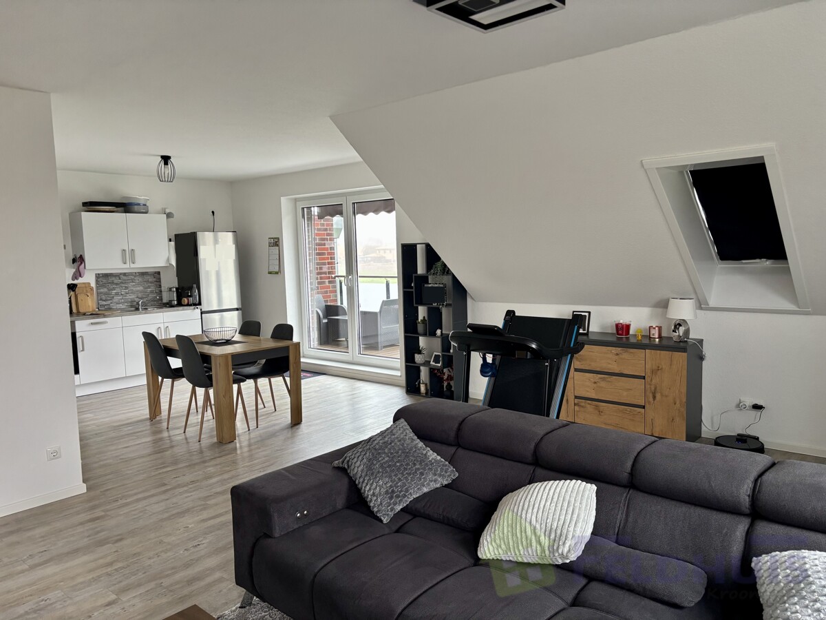 Wohn- und Küchenbereich Bild 1