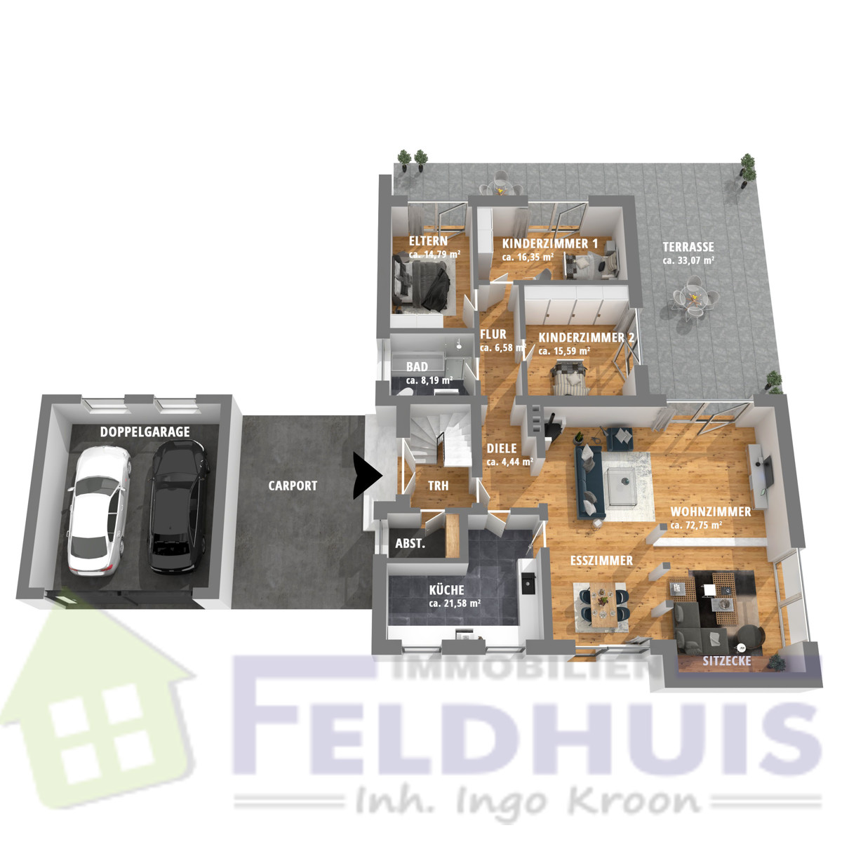 Grundriss Erdgeschoss