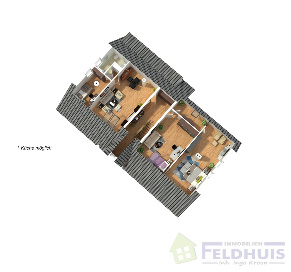 3D Grundriss DG