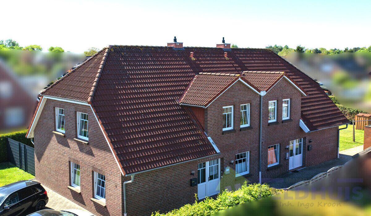 Attraktive Kapitalanlage in zentraler Lage!                                                           Gepflegtes Vierfamilienhaus in Moormerland!