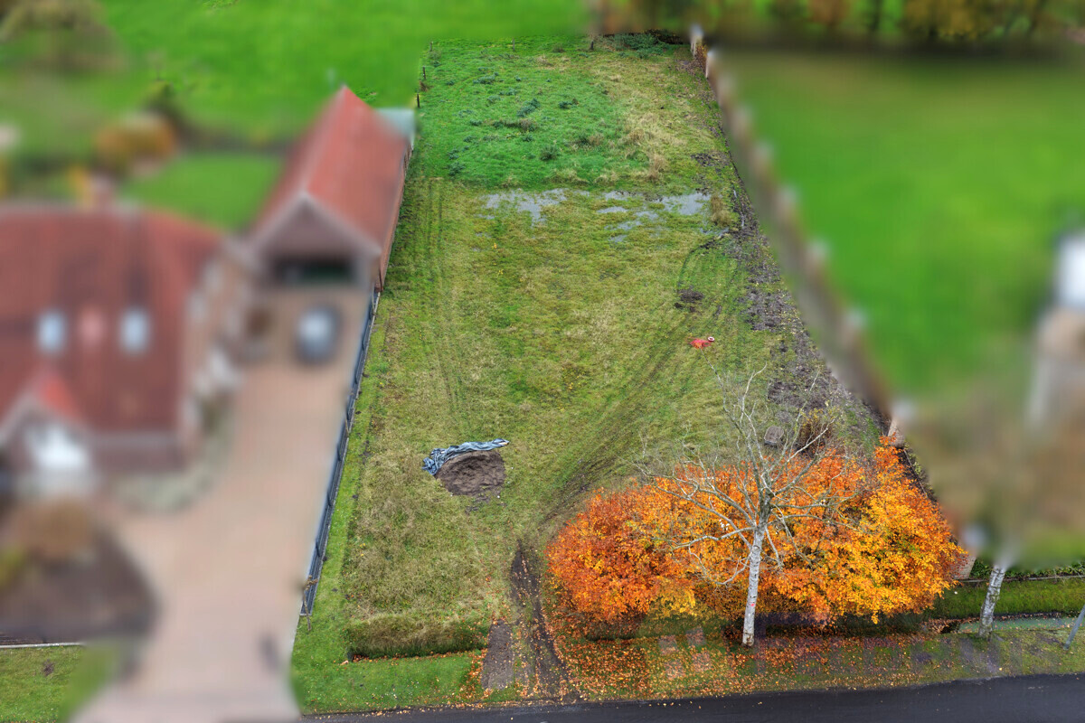 Logabirum: Baugrundstück in idyllischer Dorflage inklusive Baugenehmigung!