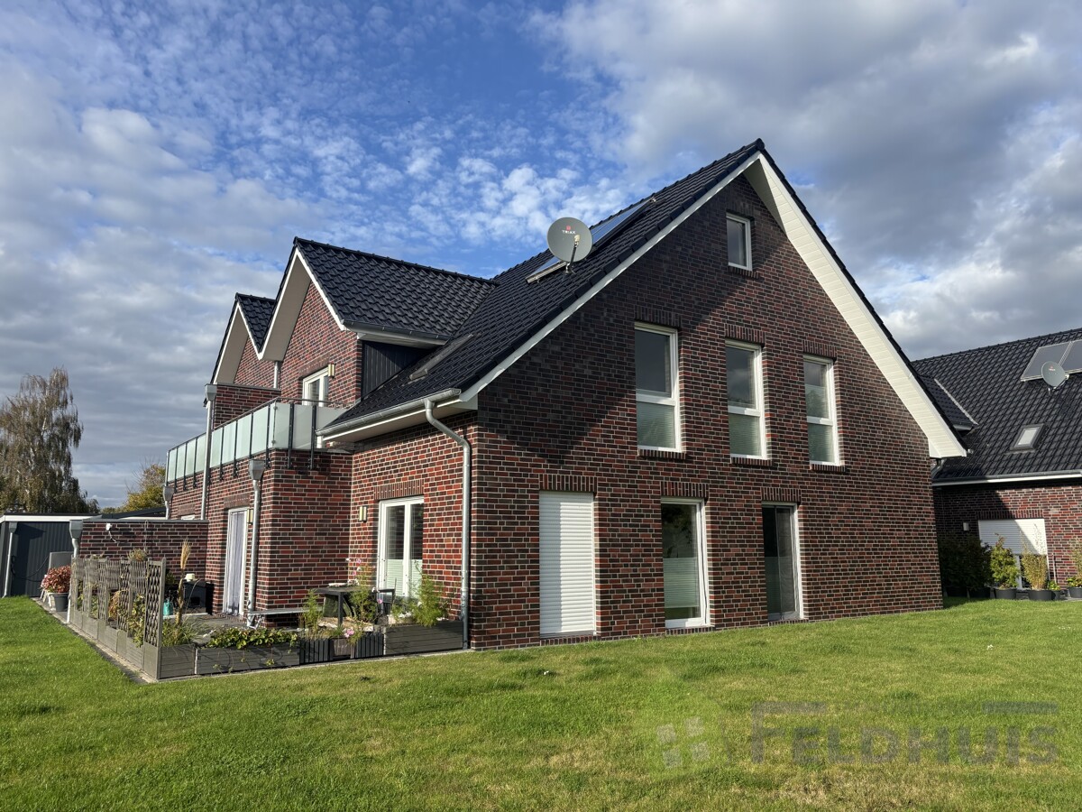 Moderne 2-Zimmer-Oberwohnung mit Balkon in Moormerland-Warsingsfehn!