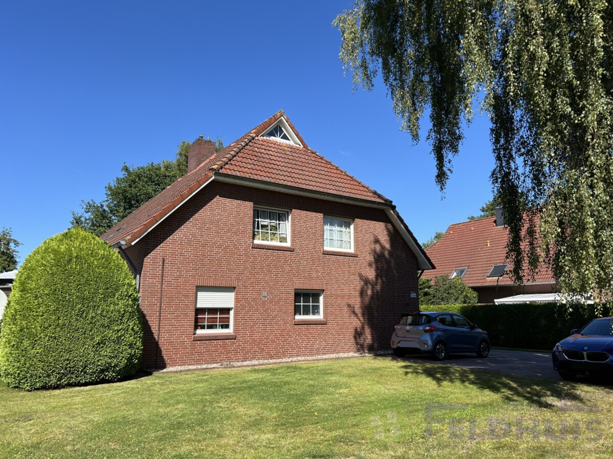 Wohnen in gemütlicher Lage von Moormerland-Veenhusen! 2-Zimmer-Oberwohnung
