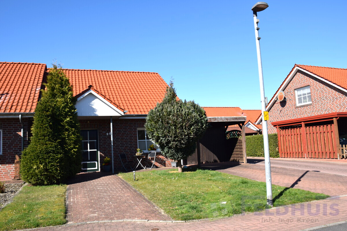 Ebenerdige und top vermietete Doppelhaushälfte nahe des Pflege und Wohnparks in Veenhusen!